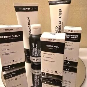 The Inkey List FULL SIZE BRAND NEW skin care bundle